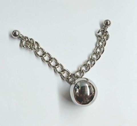 Ben's Erotic Ball with Two Chains by Hell's Couture - Love Eggs and Kegel Exercisers