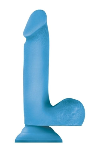 Colours 2X 6 in. Dual Density Blue by NS Novelties - Realistic Dildos