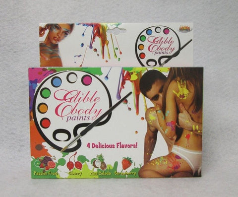 Edible Body Paints Lubricant by Hott Products - Massage Oils and Lubricants