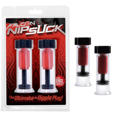 Falcon Nip Suck Nipple Pumps by Icon Brands - Breast and Nipple Toys