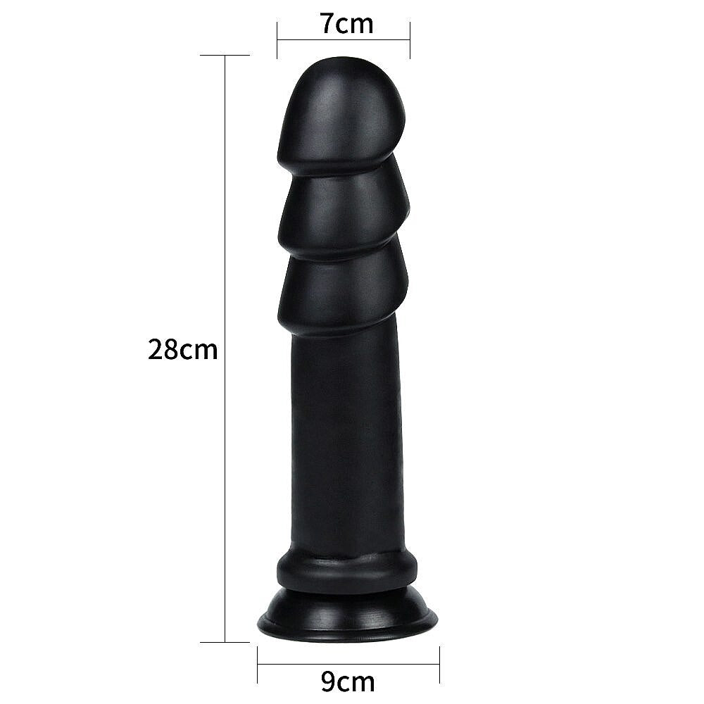 Lovetoy King Sized Anal Ripples Mega Butt Plug - Butt Plugs