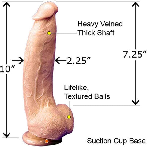Falcon Super Cock Matthew Rush by Icon Brands - Realistic Dildos