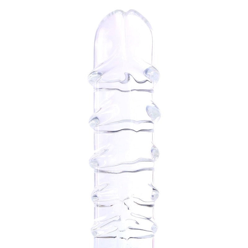 Fetish Fantasy Extreme 9 Inch Extreme Glass Dong - - Realistic Dildos