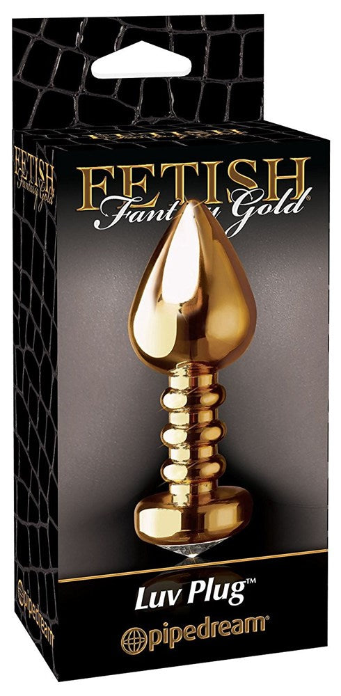 Fetish Fantasy Gold Luv Plug - - Steel Sex Toys