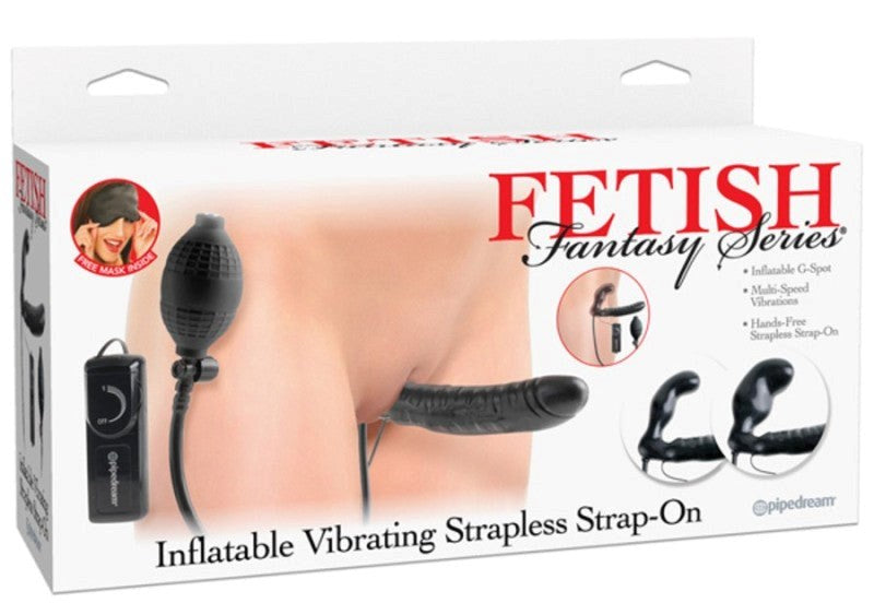 Fetish Fantasy Inflatable Vibrating Strapless Strap-On - - Strap On Sextoys