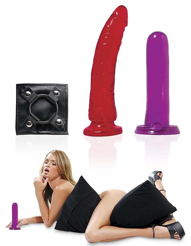 Fetish Fantasy Pleasure Pillow Case Set - - Strap On Sextoys