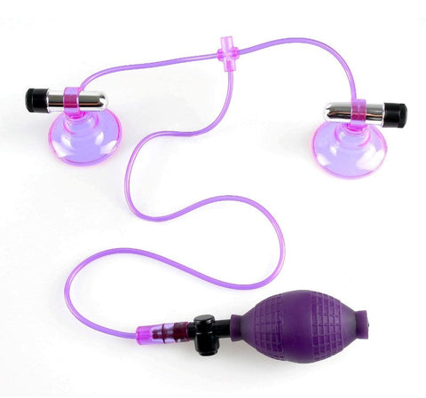 Fetish Fantasy Vibrating Nipple Pumps - Breast and Nipple Toys