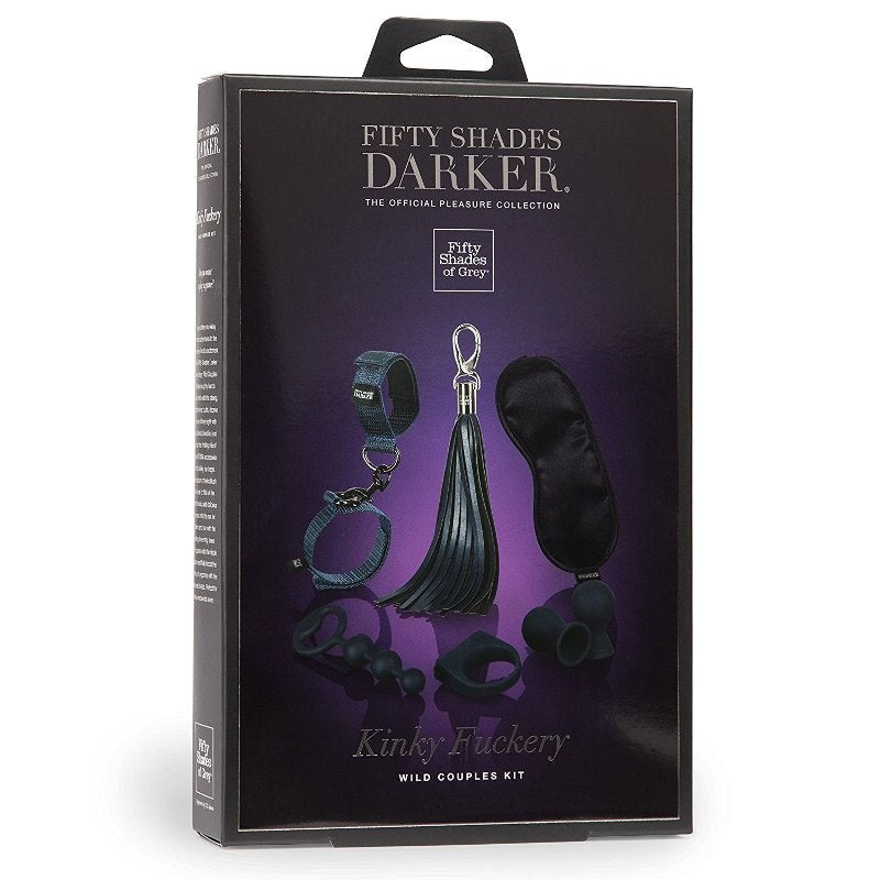 Fifty Shades Darker Kinky Fuckery Kinky Wild Couples Kit - - Sex Kits