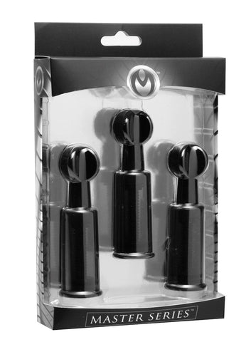 Fusion Triple Suckers by XR Brands - Breast and Nipple Toys
