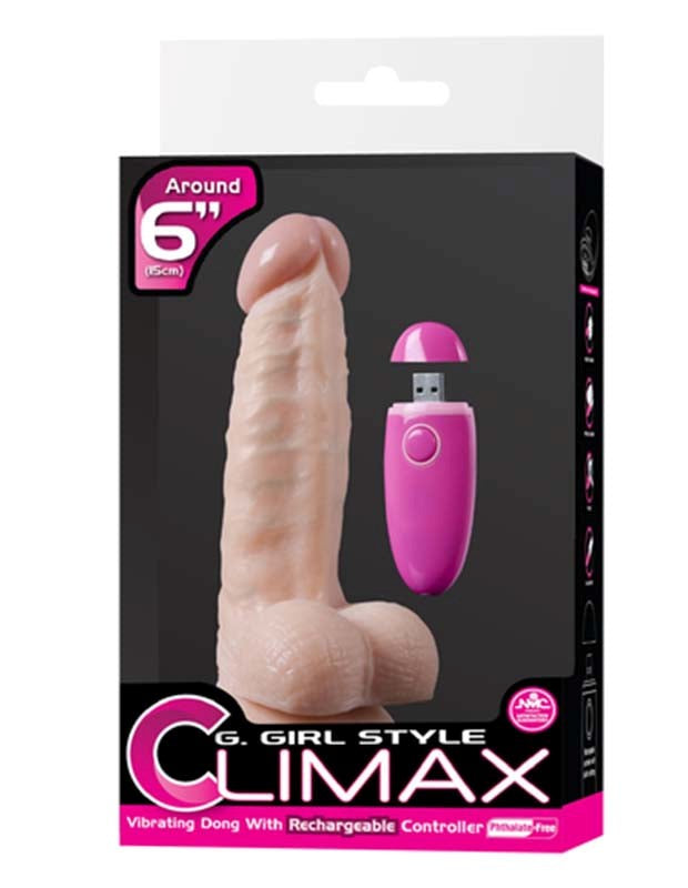 G-Girl Style Climax Vibrating 6 Dong Version 2 - - Realistic Dildos