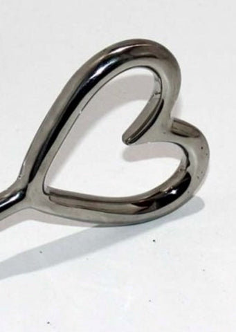 Heart Double T-Bar Attachment by Hell's Couture - Breast and Nipple Toys