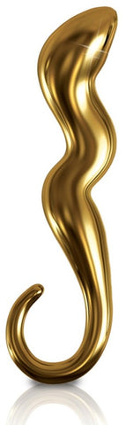 Icicles Gold Edition G01 Glass Prostate Massager - Glass Sex Toys