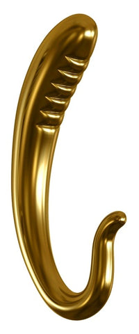 Icicles Gold Edition G03 Glass Prostate Vibrator - Glass Sex Toys