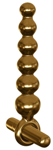 Icicles Gold Edition G06 Glass Anal Beads by Pipedream - Glass Sex Toys