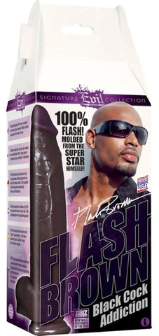 Flash Brown Black Cock Addiction by Icon Male - Realistic Dildos