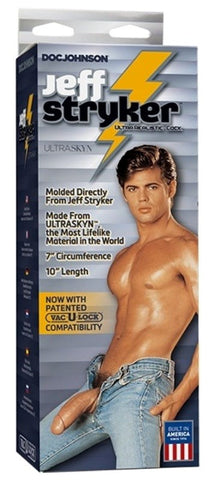 Jeff Stryker Ultraskyn Cock Vanilla Realistic Dildo - Realistic Dildos
