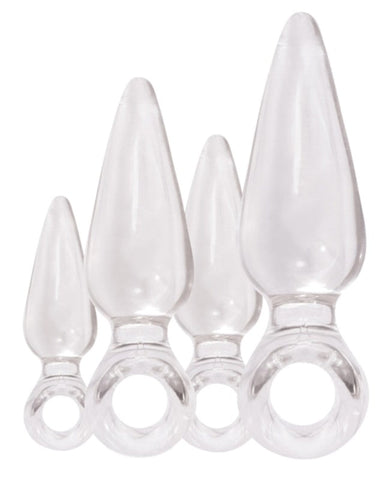Jolie Trainer Kit - Clear Butt Plug Set by NS Novelties - Sex Kits