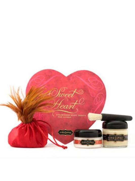 Kama Sutra Sweet Heart Box Strawberry - - Sex Kits