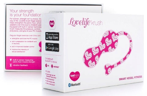 Lovelife Krush Smart Kegel Exerciser by Ohmibod - Waterproof Vibrators