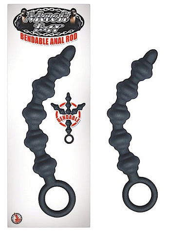Mack Tuff Bendable Anal Rod Anal Beads by Nasstoys - Anal Beads and Balls