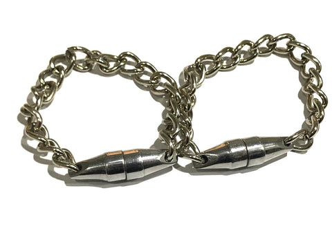 Magnetic Nipple Clamps by Hell's Couture - Breast and Nipple Toys