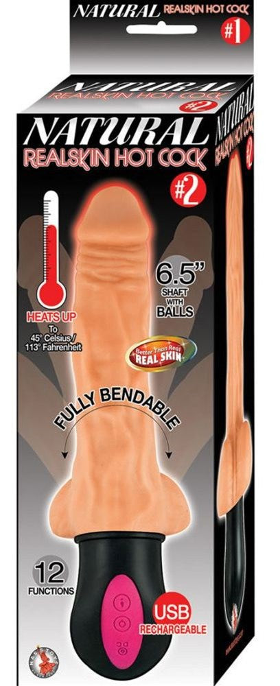 Natural Realskin Hot Cock With Balls - - Realistic Dildos