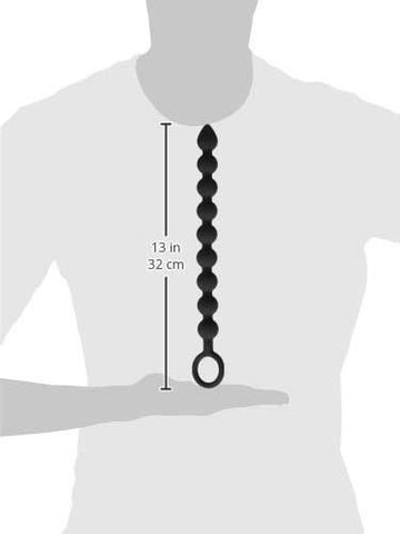 Pathicus Nine Bulb Silicone Anal Wand by XR Brands - Anal Beads and Balls