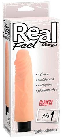 Real Feel Lifelike Toyz No 1 Flesh Dildo by Pipedream - Realistic Dildos