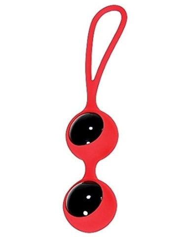 Scarlet Couture Glass Duo Balls Kegel Exerciser - Love Eggs and Kegel Exercisers