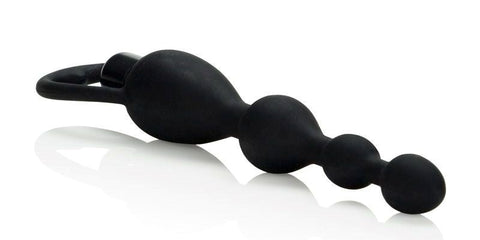 Silicone Vibrating Pleasure Anal Beads - Anal Beads and Balls