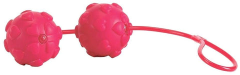 Soft Silicone Duo Balls by Seven Creations - Love Eggs and Kegel Exercisers