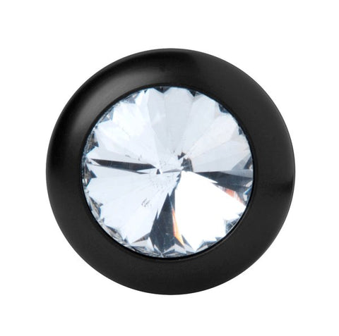 Spade Petite Jewel Aluminum Anal Plug by XR Brands - Steel Sex Toys