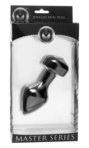 Spade Petite Jewel Aluminum Anal Plug by XR Brands - Steel Sex Toys