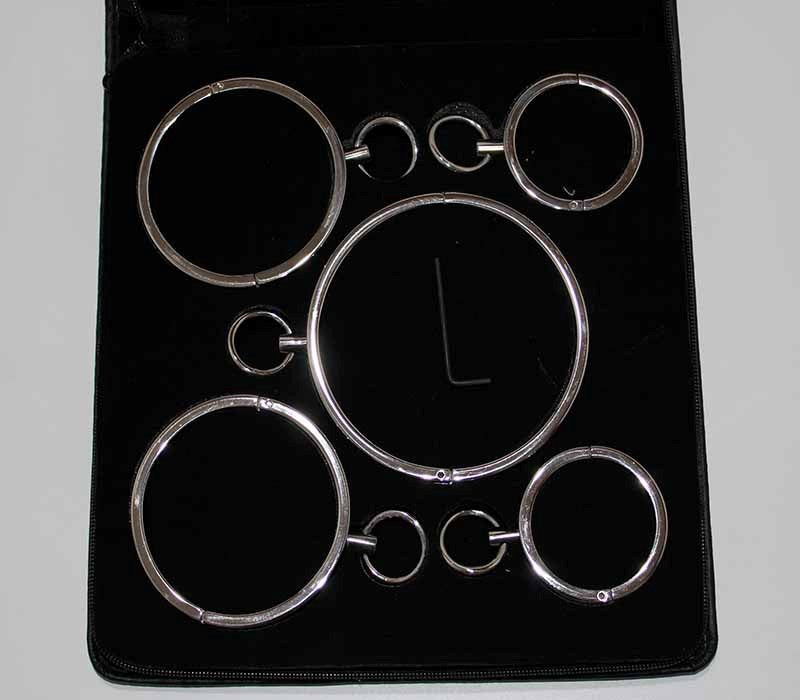 Steel Bondage Restraint Kit - - Steel Sex Toys