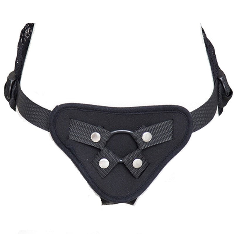 Strap-On Harness With Lace Back - - Strap On Sextoys