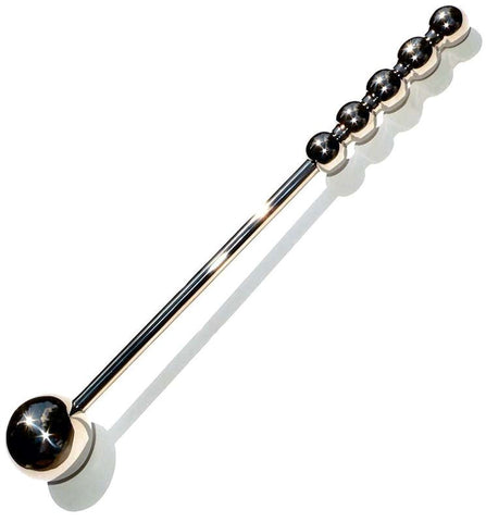 The Cymbal Mallet Urethral Wand by Hell's Couture - Steel Sex Toys