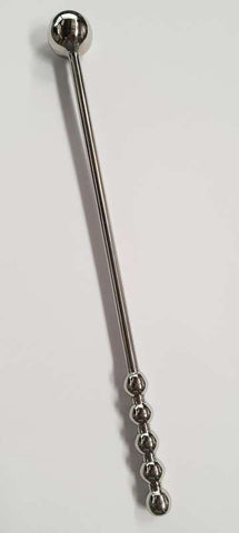The Cymbal Mallet Urethral Wand by Hell's Couture - Steel Sex Toys