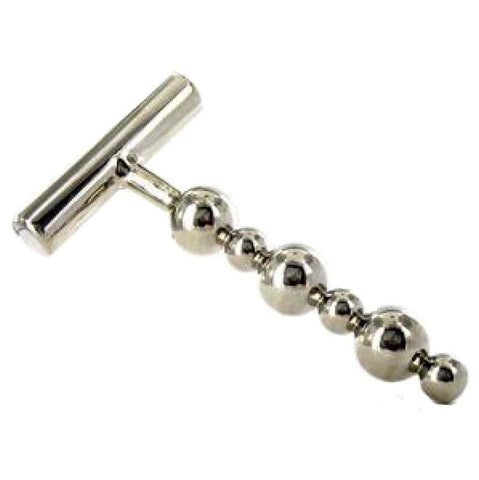 Thruster Anal Probe in Steel by Hell's Couture - Steel Sex Toys