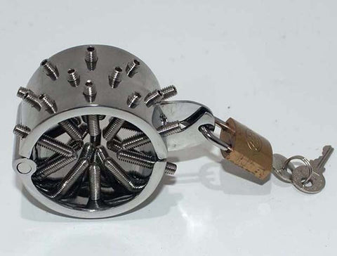 Tom's Sharp Spikes Device by Hell's Couture - Steel Sex Toys