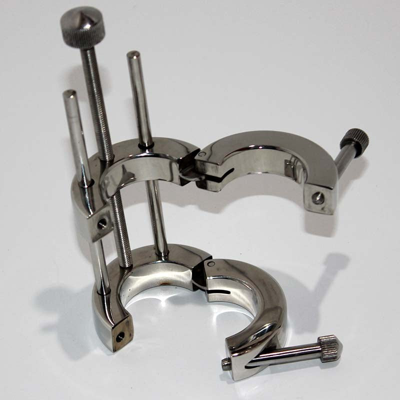 Torture Well Ball Stretcher - - Steel Sex Toys