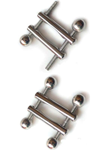 Turning Point Nipple Clamps by Hell's Couture - Breast and Nipple Toys