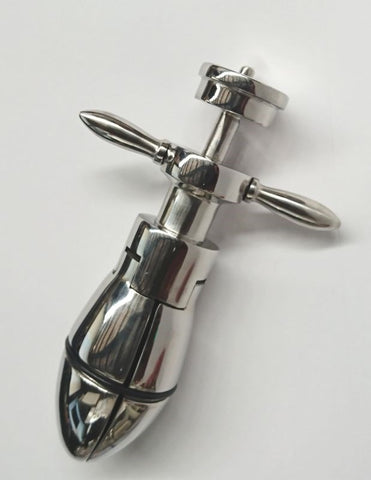 Ultimate Steel Ass Lock by Hell's Couture - Steel Sex Toys