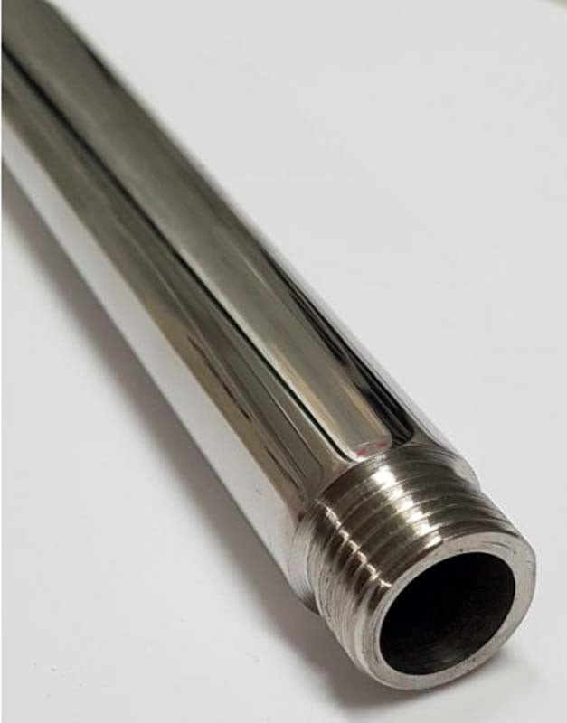 Unisex Ringed Shower Head Douche by Hell's Couture - Steel Sex Toys