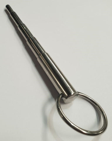 Urethral Stretcher Penis Wand by Hell's Couture - Steel Sex Toys