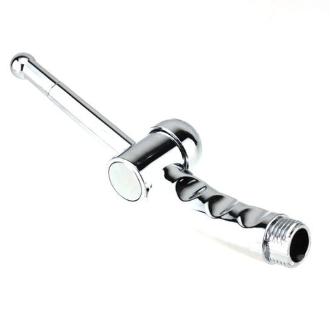 Vaginal Shower Cleaner with Switch by BDStyle - Steel Sex Toys