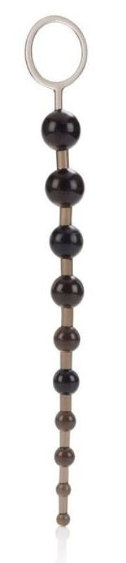 X-10 Beads Black - - Anal Beads and Balls