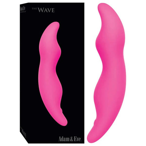 The Wave Double Ended Waterproof Dildo by Adam & Eve - Double Ender