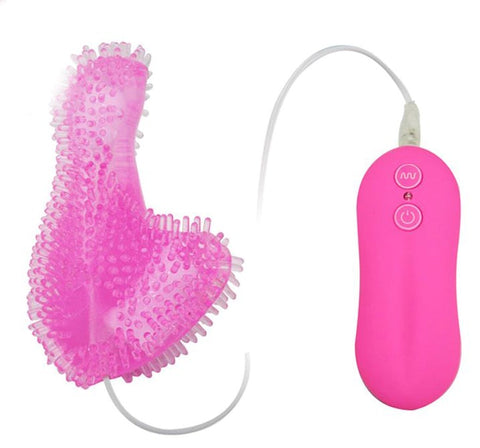 Furry Tingler Vibe Remote Control by Aphrodisia - G-Spot Vibrators