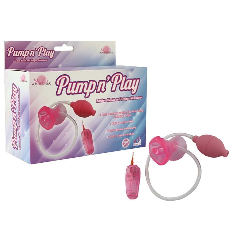 Aphrodisia Pump N Play Mouth & Tongue - - Pussy And Clit Toys