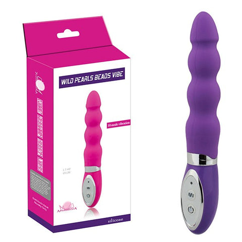 Wild Pearls Textured Mini Vibrator by Aphrodisia - Mini & Slim Vibrators